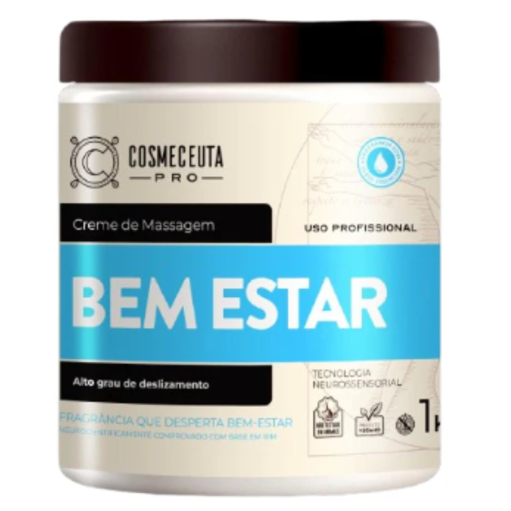Creme de massagem neurossensorial Cosmeceuta Pro - Bem Estar