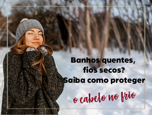 O impacto do clima frio e seco na saúde do cabelo