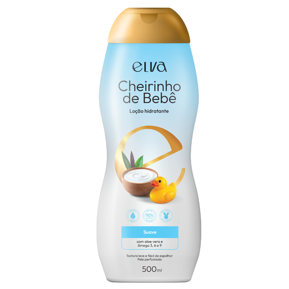 Loção Hidratante Elva - Cheirinho de Bebê