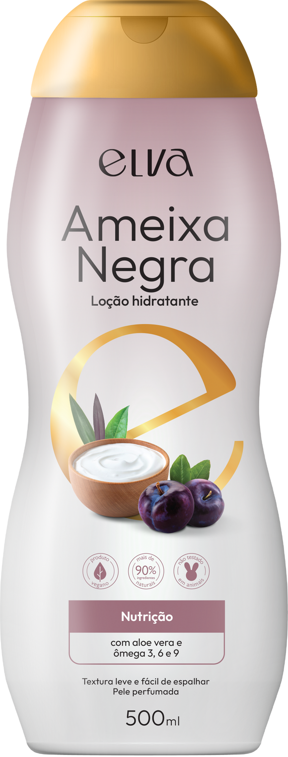 Loção Hidratante Elva - Ameixa Negra