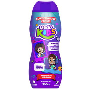 Condicionador Cachos Medix Kids 500ml