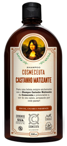 Shampoo Castanho Matizante Cosmeceuta