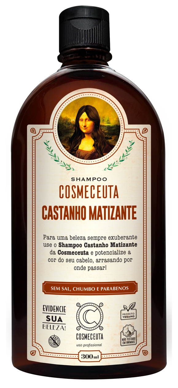 Shampoo Castanho Matizante Cosmeceuta