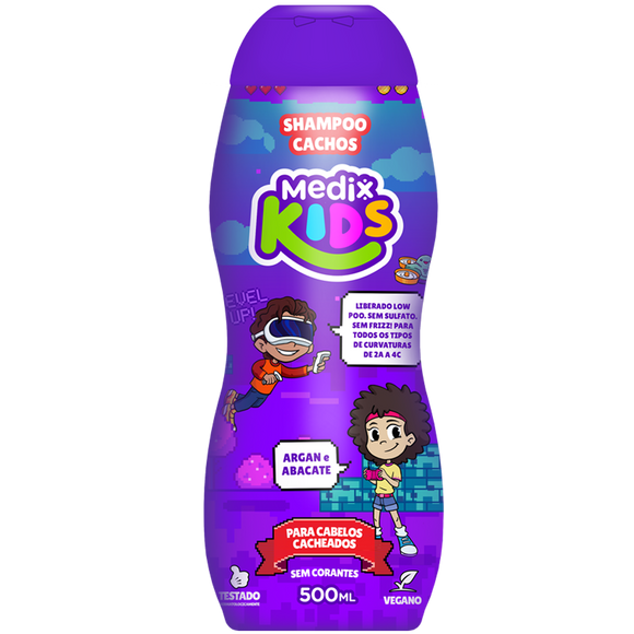 Shampoo Cachos Medix Kids 500ml