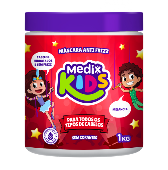 Mascára de Hidratação Medix Kids Antifrizz