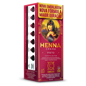 Henna Creme Preta Cosmeceuta - Shop Shop Beauty