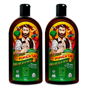 Kit Shampoo em Dobro Hortelã com Pimenta Cosmeceuta
