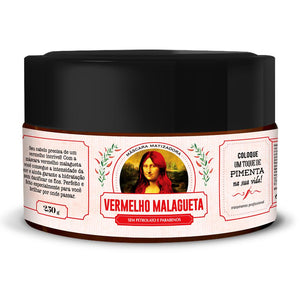 Máscara Vermelho Malagueta Matizante Cosmeceuta - Shop Shop Beauty